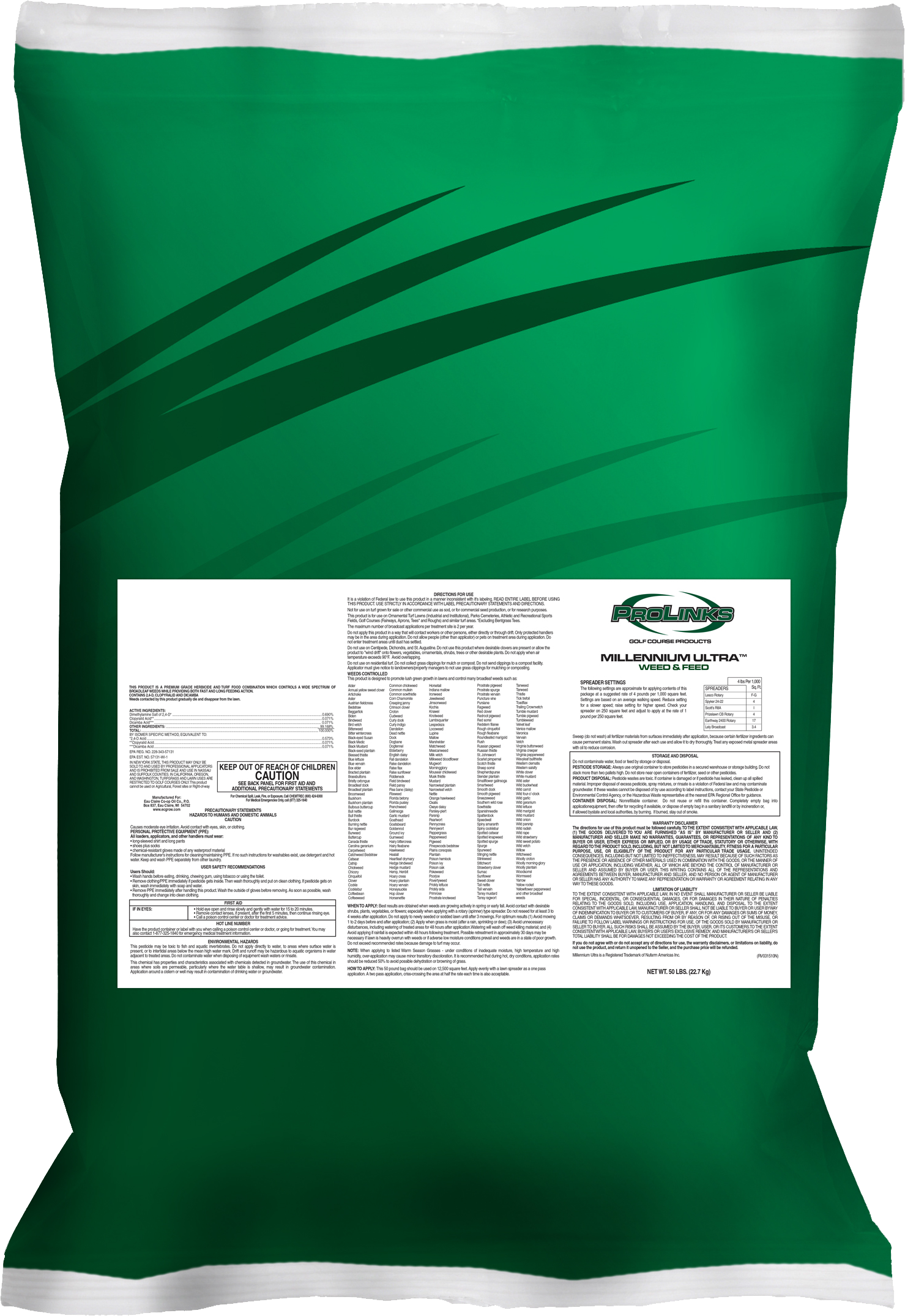 18-0-6 .87 Millennium Ultra® 2  25% EPEC - 50 lb Bag - Fertilizer